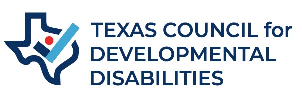 Logo for the Texas Council Developmental Disabilities, which funded this evidence-based employment curriculum